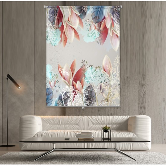 ستارة نافذة رول ثلاثية الابعاد عازله للضوء مقاس 150X200cm موديل رقم RC-166