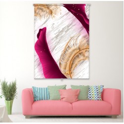 ستارة نافذة رول ثلاثية الابعاد عازله للضوء مقاس 150X200cm موديل رقم RC-179