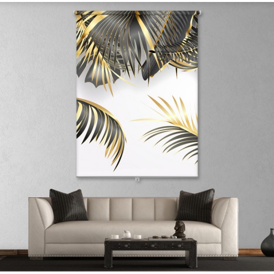 ستارة نافذة رول ثلاثية الابعاد عازله للضوء مقاس 150X200cm موديل رقم RC-188