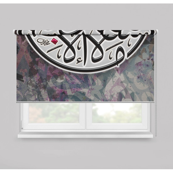 ستارة نافذة رول ثلاثية الابعاد عازله للضوء مقاس 150X200cm موديل رقم RC-195