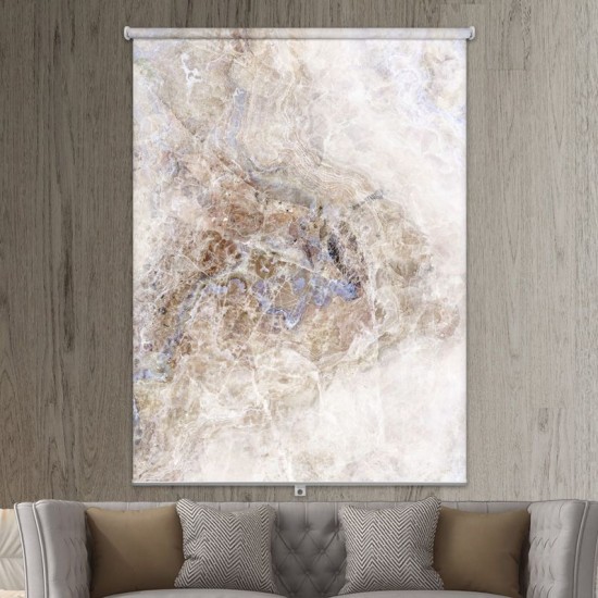 ستارة نافذة رول ثلاثية الابعاد عازله للضوء مقاس 150X200cm موديل رقم RC-218