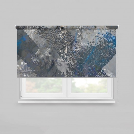 ستارة نافذة رول ثلاثية الابعاد عازله للضوء مقاس 150X200cm موديل رقم RC-225