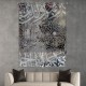 ستارة نافذة رول ثلاثية الابعاد عازله للضوء مقاس 150X200cm موديل رقم RC-040