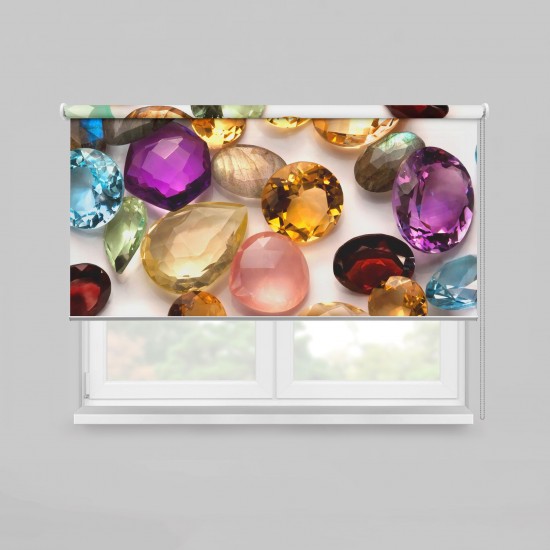 ستارة نافذة رول ثلاثية الابعاد عازله للضوء مقاس 150X200cm موديل رقم RC-052