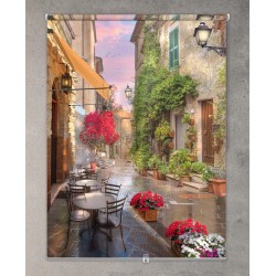 ستارة نافذة رول ثلاثية الابعاد عازله للضوء مقاس 150X200cm موديل رقم RC-432