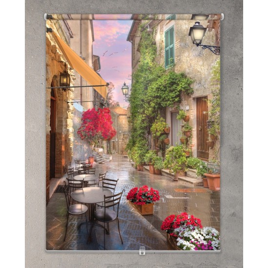 ستارة نافذة رول ثلاثية الابعاد عازله للضوء مقاس 150X200cm موديل رقم RC-432