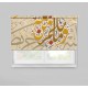 ستارة نافذة رول ثلاثية الابعاد عازله للضوء مقاس 150X200cm موديل رقم RC-076