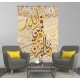 ستارة نافذة رول ثلاثية الابعاد عازله للضوء مقاس 150X200cm موديل رقم RC-076