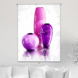 ستارة نافذة رول ثلاثية الابعاد عازله للضوء مقاس 150X200cm موديل رقم RC-103