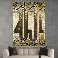 ستارة نافذة رول ثلاثية الابعاد عازله للضوء مقاس 150X200cm موديل رقم RC-119