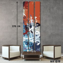  ديكور جداري ثلاثي  WF 019